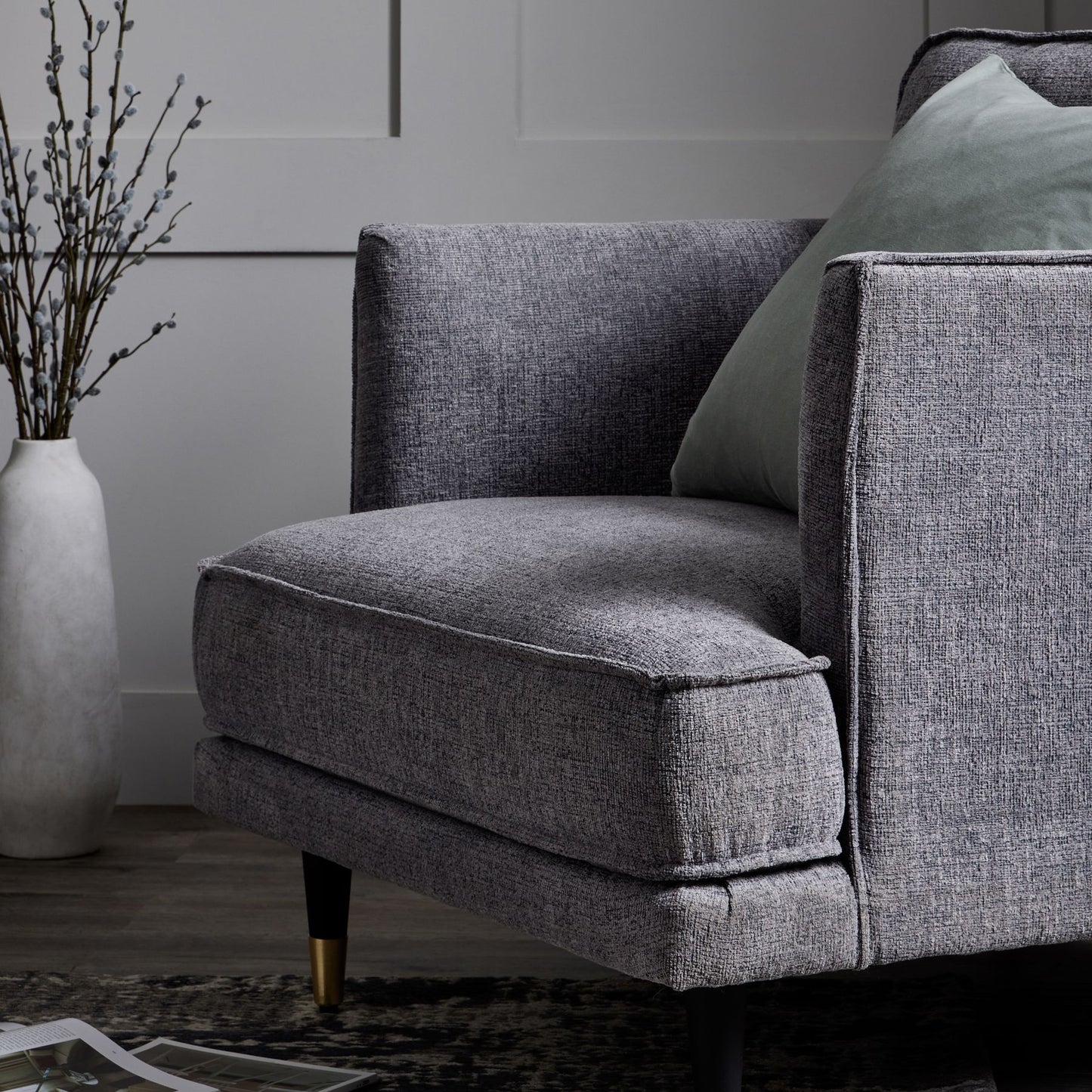 Bongola Large Grey Armchair