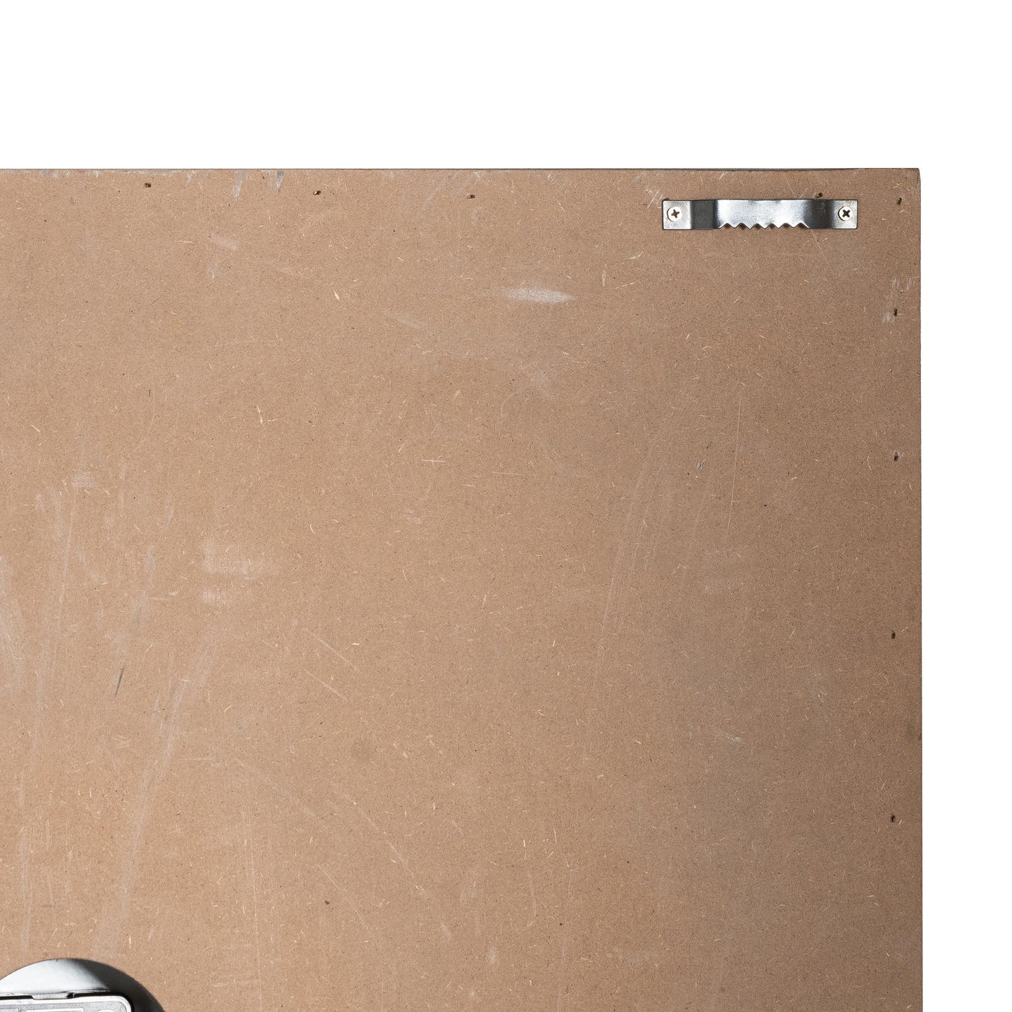 Minimalist Roman Numerals Grey & White Square Wall Clock