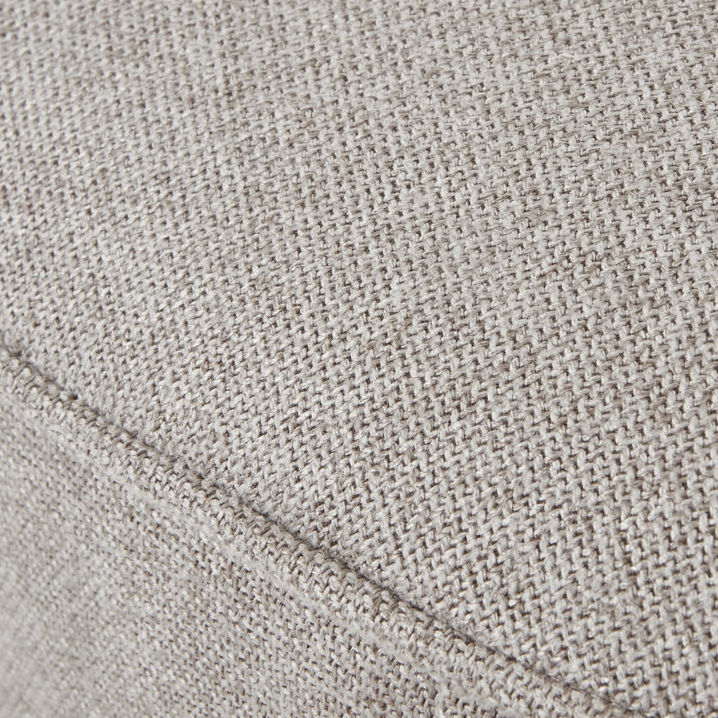 Sandstone Swivel Ottoman In Oatmeal Twill