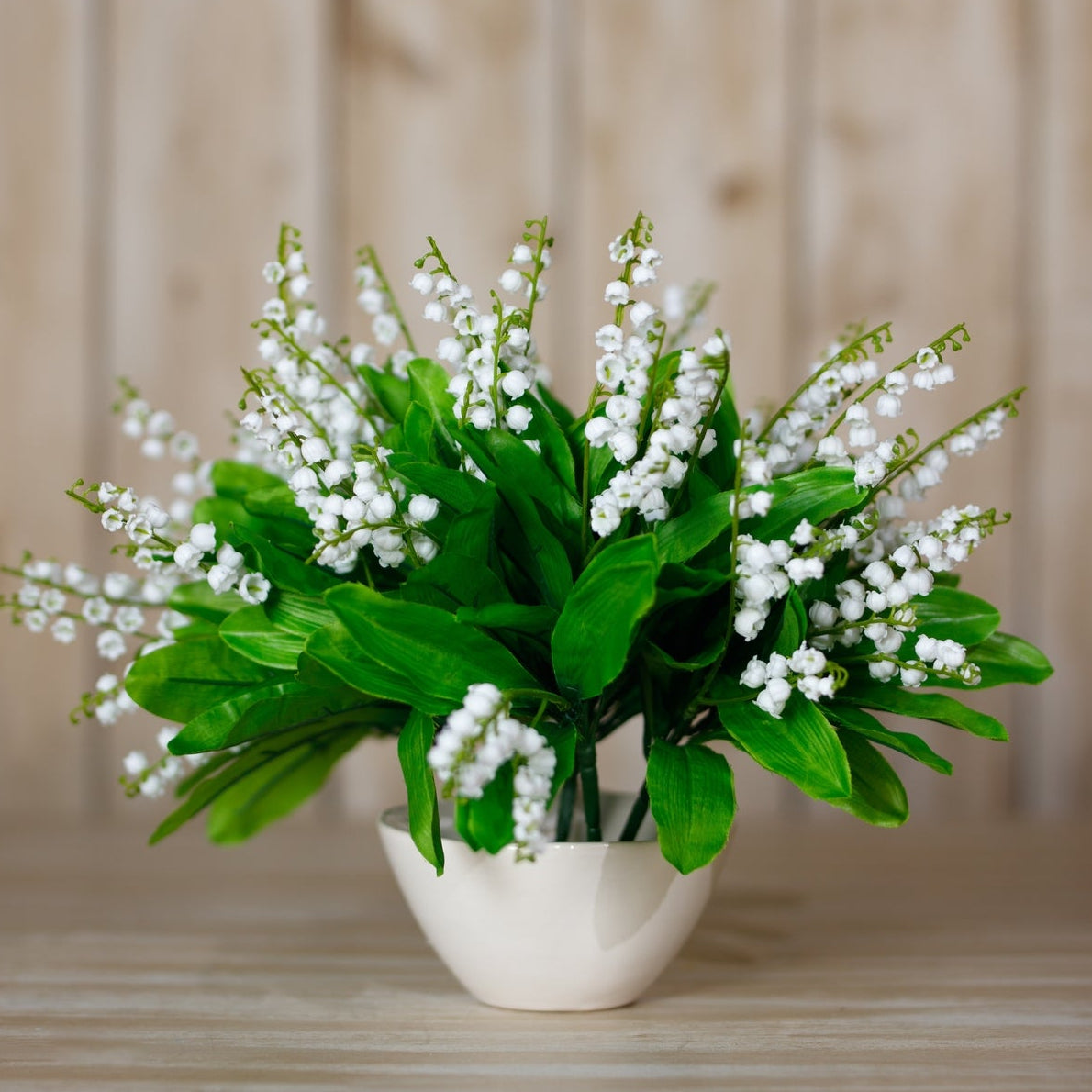 Set of 3 Artificial Flowers Lily of the Valley Bunches