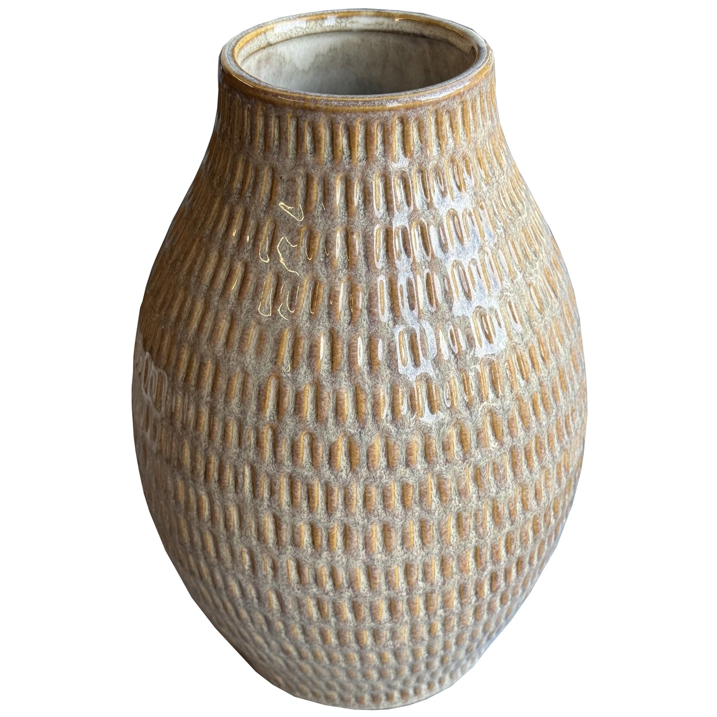 Solmere Medium Textured Ceramic Vase