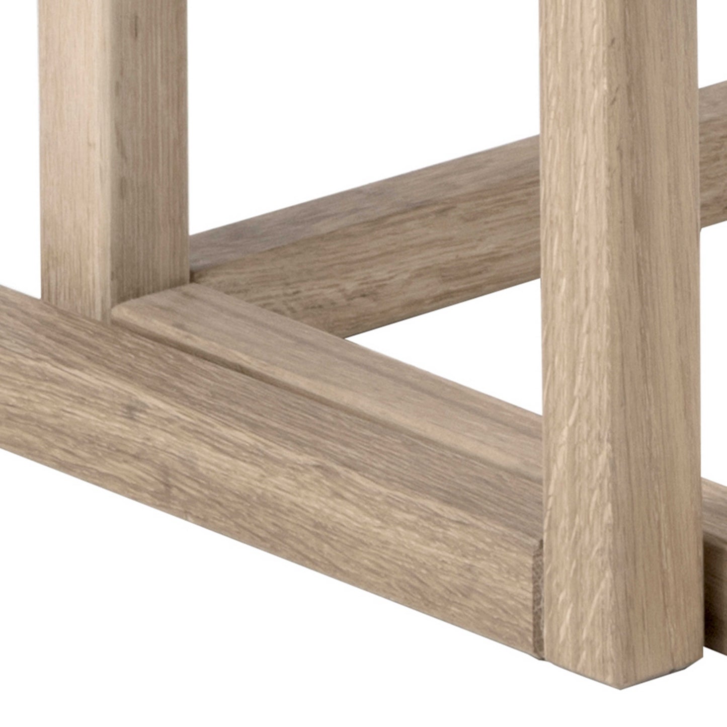 Meadowbloom White Oak Set of 2 Nesting Coffee Tables