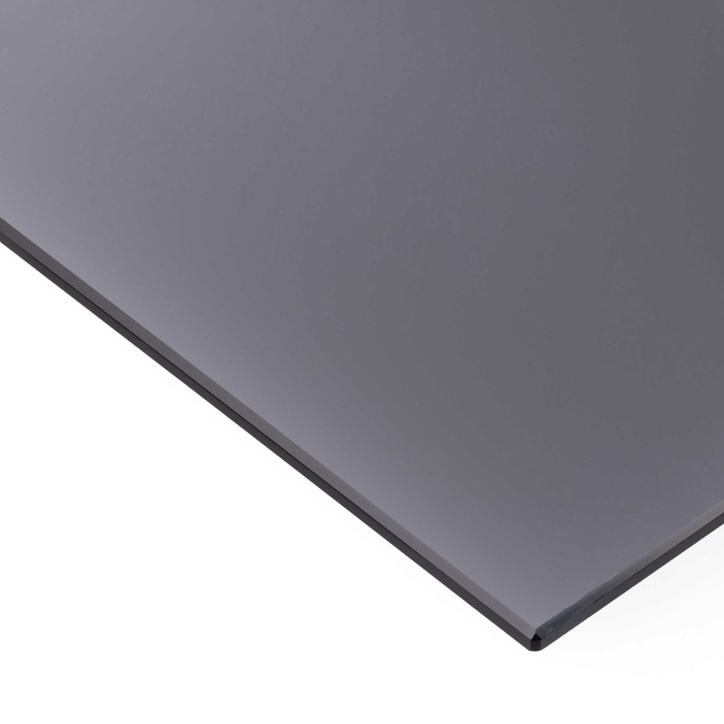 Tampere Round Black Coffee Table with Grey Glass Lift Top