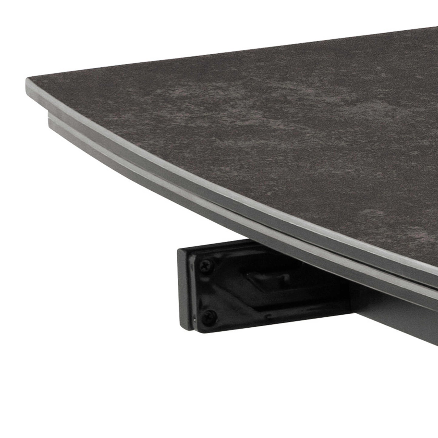 Larkspur Black Ceramic Dining Table