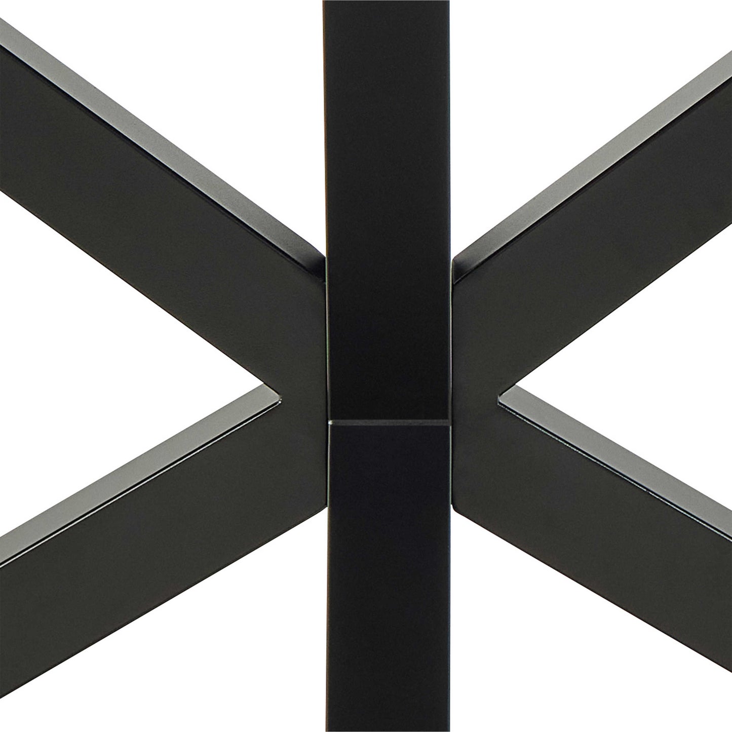 Perth 135cm 4 Seater Rusty Brown Ceramic Dining Table Industrial Black Metal Legs