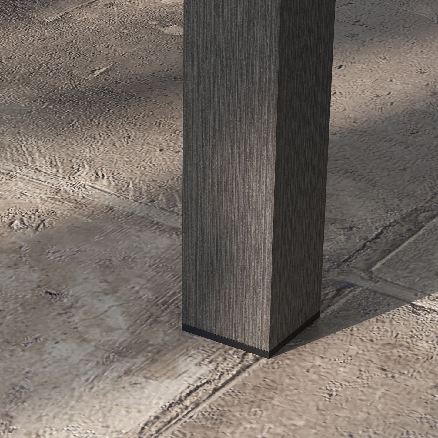 Ninori 100cm Aluminium Brown Outdoor Coffee Table