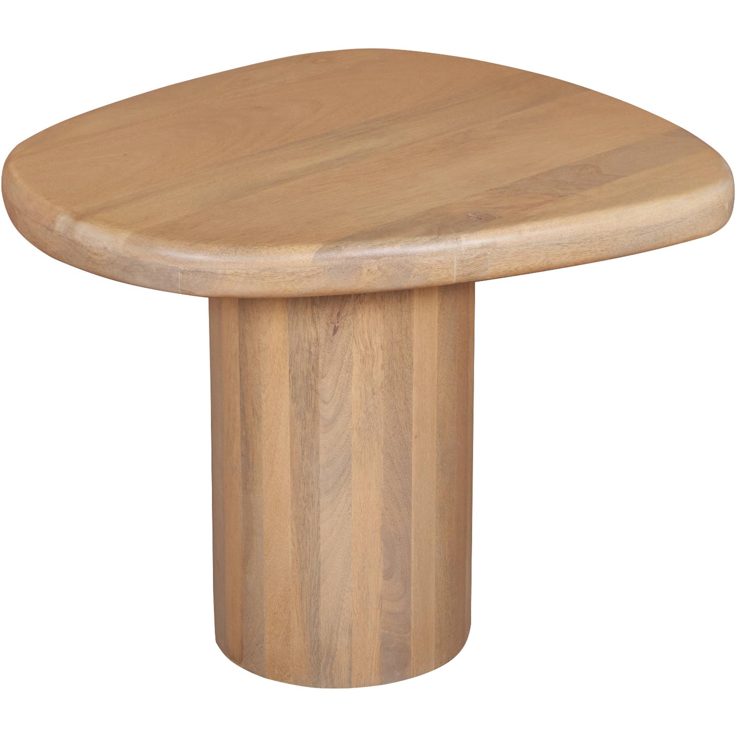 Buffalo Abstract Natural Mango Wood Side Table
