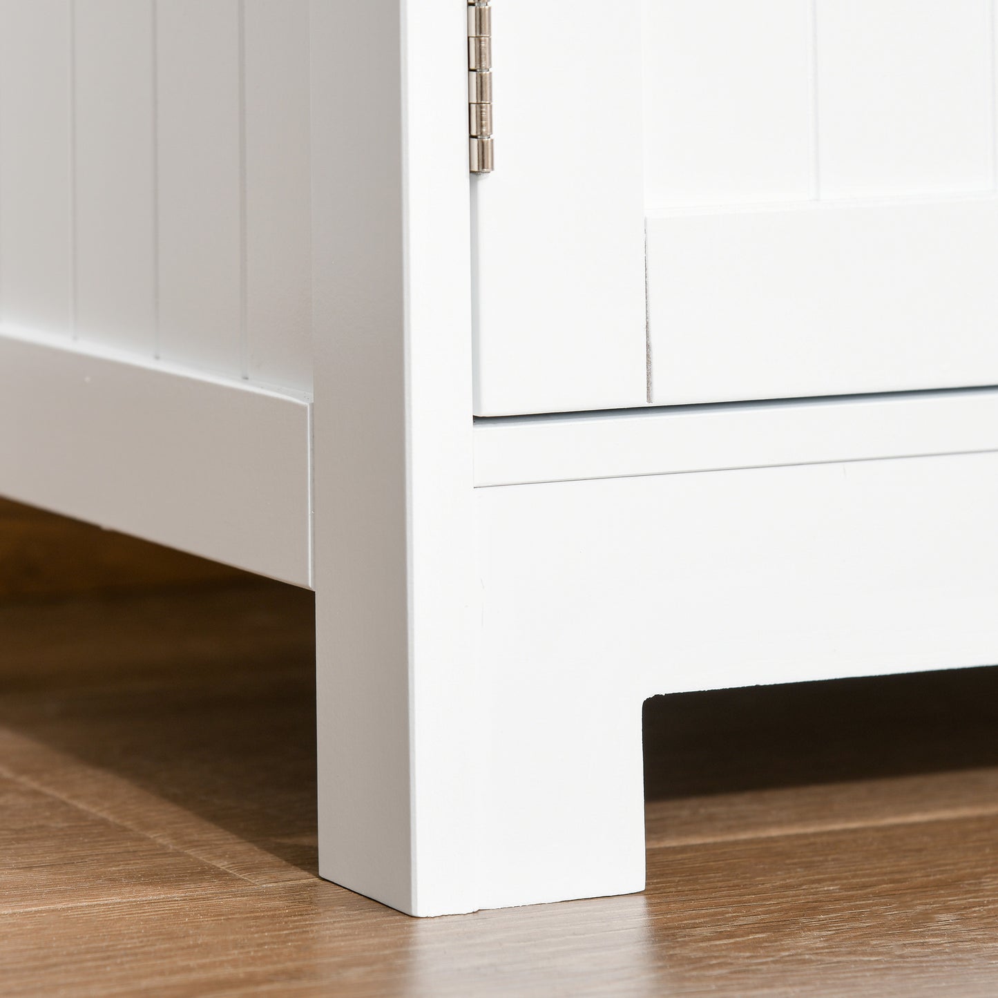 Mola Freestanding Storage Cabinet With Drawers Shelves And Glass Door For Bathroom Or Hallway