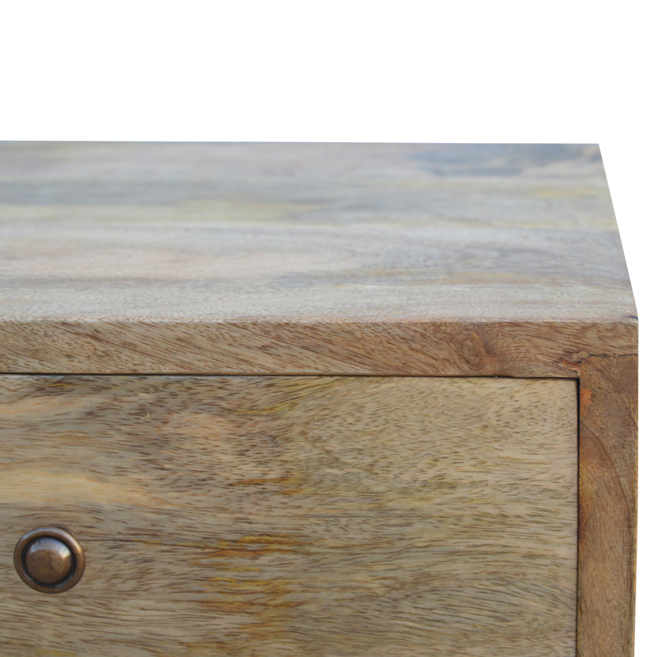Pitigliano Nordic 4 Drawer Mango Wood Bedside Table