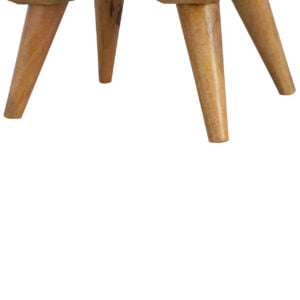 Pitigliano Nordic 4 Drawer Mango Wood Bedside Table