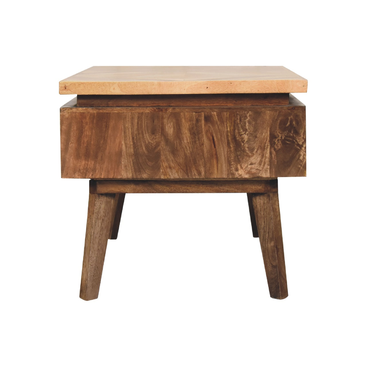 Arezzo Classic Granary Coffee Table 2 Drawers with Brass Detail