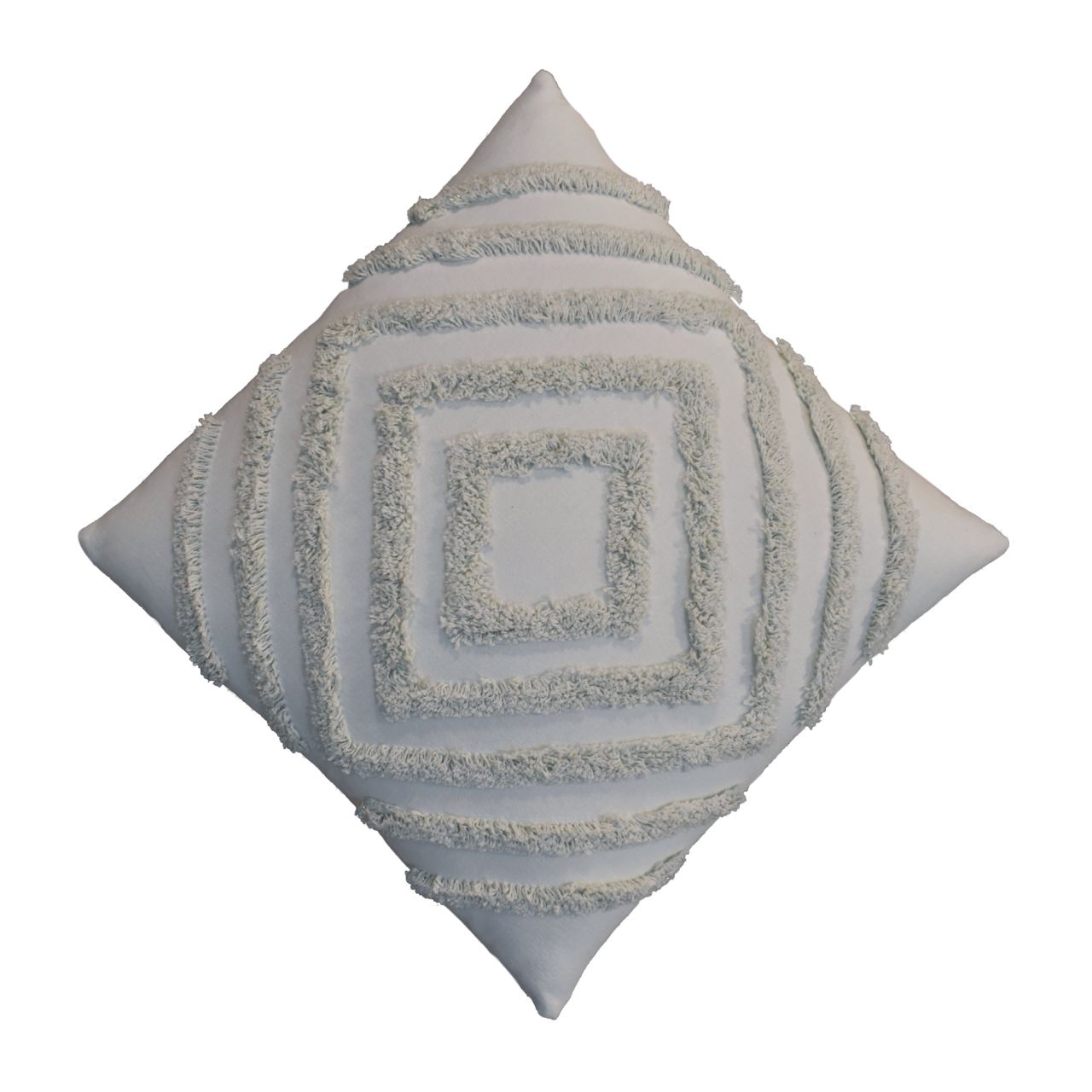 Set of 2 Noli Sage Green Diamond Cushion Covers