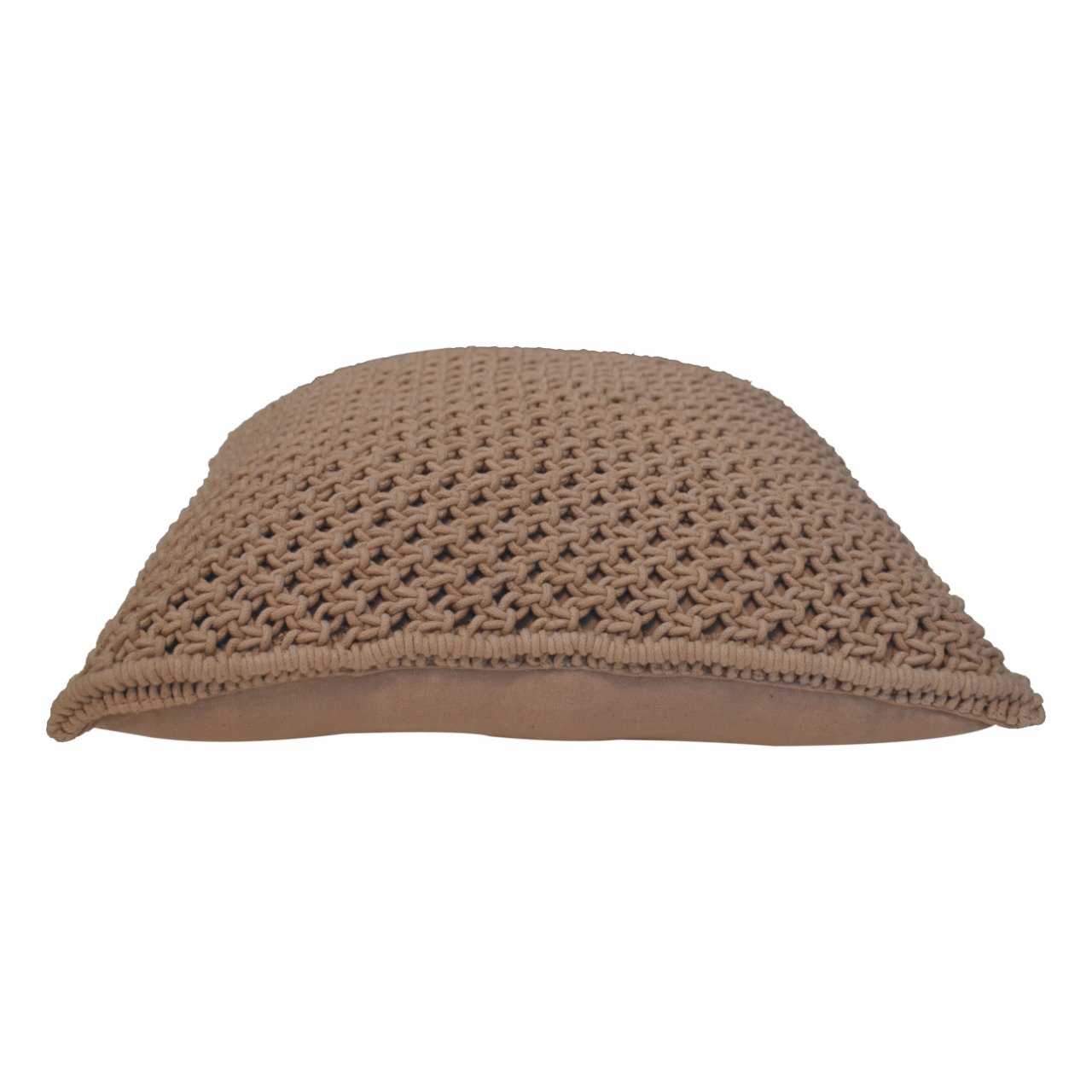 Set of 2 Abbotsbury Coffee Hand Woven Cushions