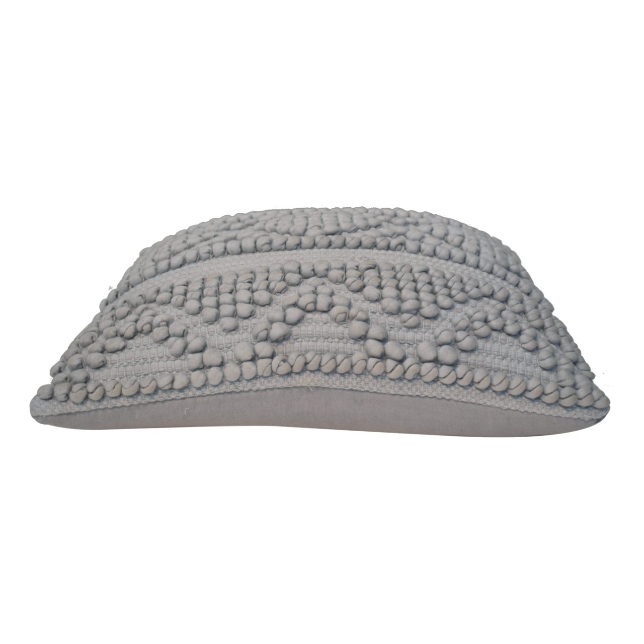 Sarlat Set of 2 Grey Handwoven Cushion Covers