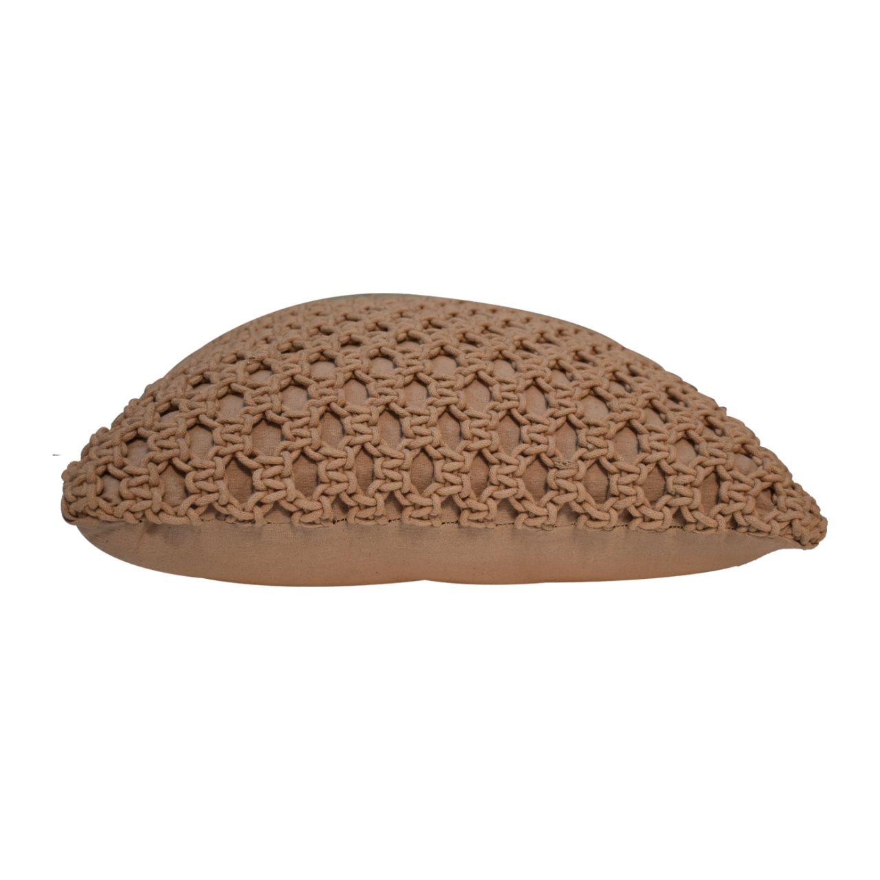 Set of 2 Riomaggiore Coffee Macrame Cushion Covers
