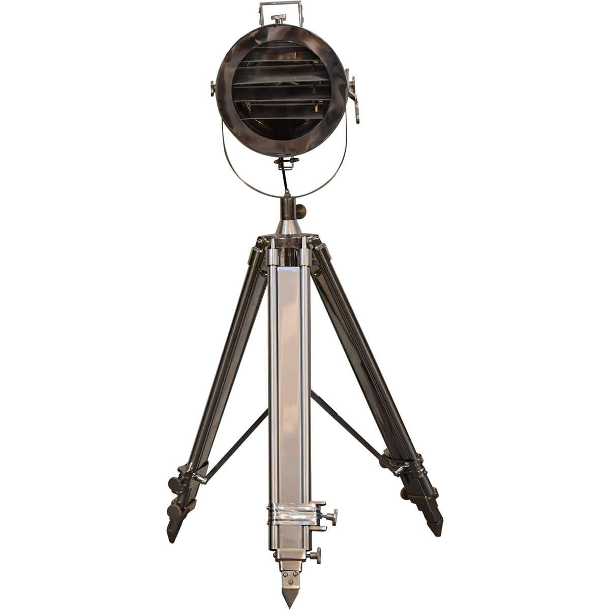 Modena Chrome Tripod Spotlight Floor Lamp