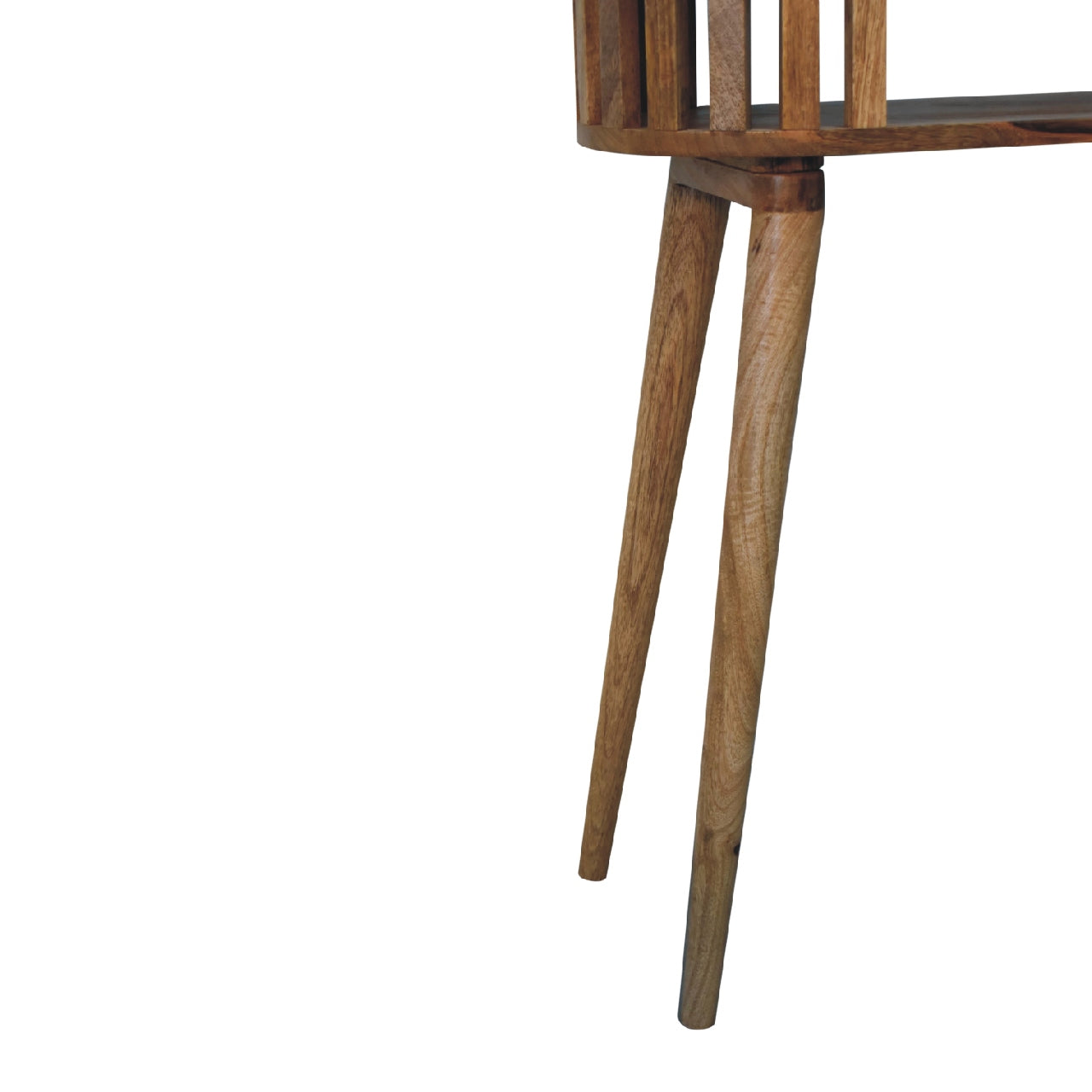 Kailua Slated Mango Wood Open Console Table