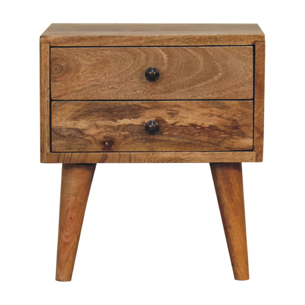 Parma Small Mango Table Rustic Bedside Table