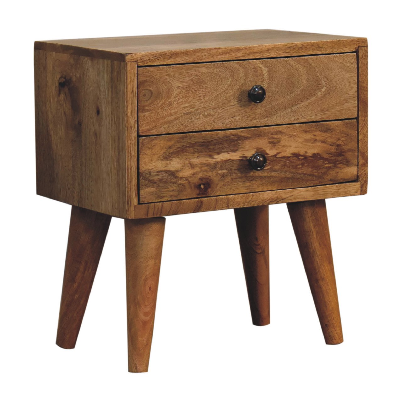 Parma Small Mango Table Rustic Bedside Table