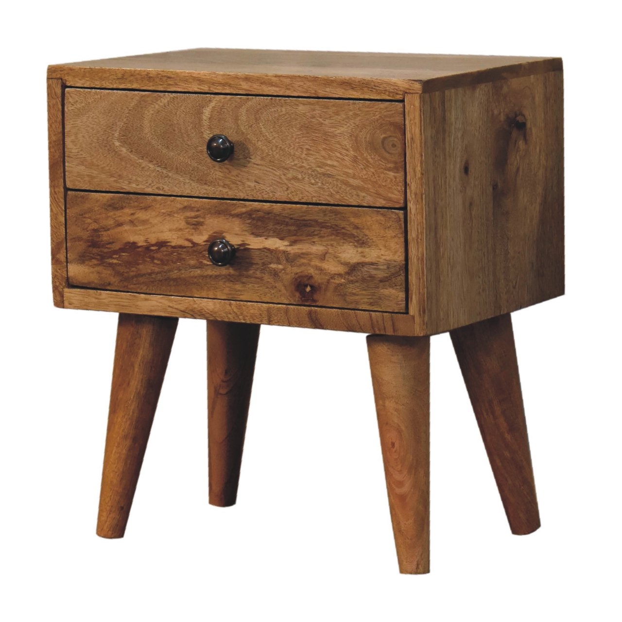Parma Small Mango Table Rustic Bedside Table