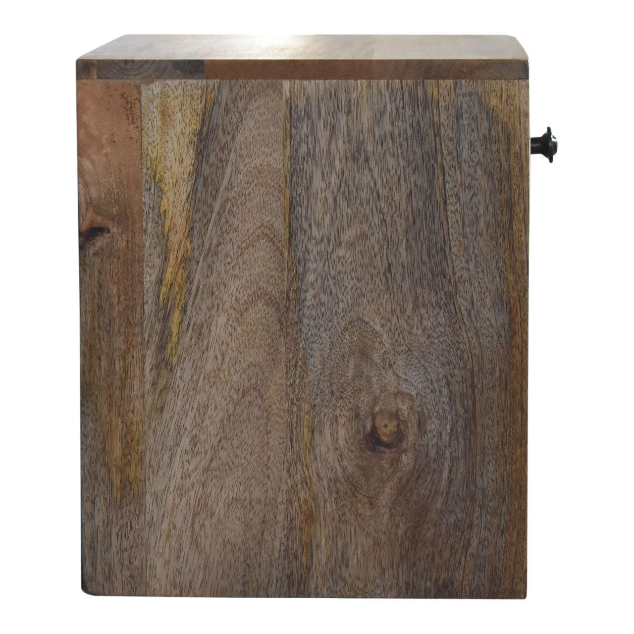 Cernobbio Floating Classic Mid-Century Mango Wood Bedside Table