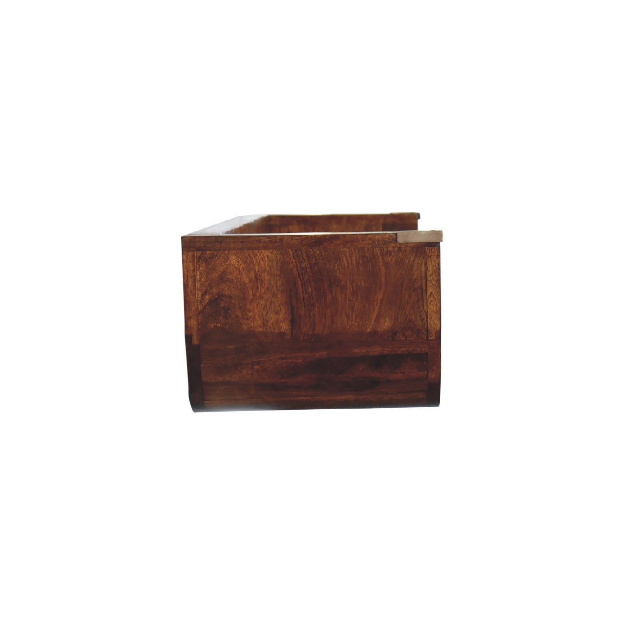 Dinan Chestnut Mango Wood Floating Console Table