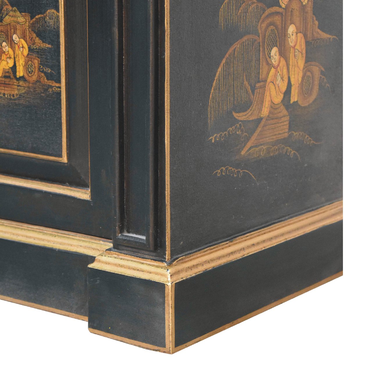 Matera Oriental Mango Wood Wine Cabinet