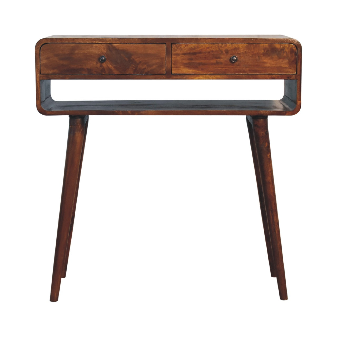 Reims Chestnut Mango Wood Console Table