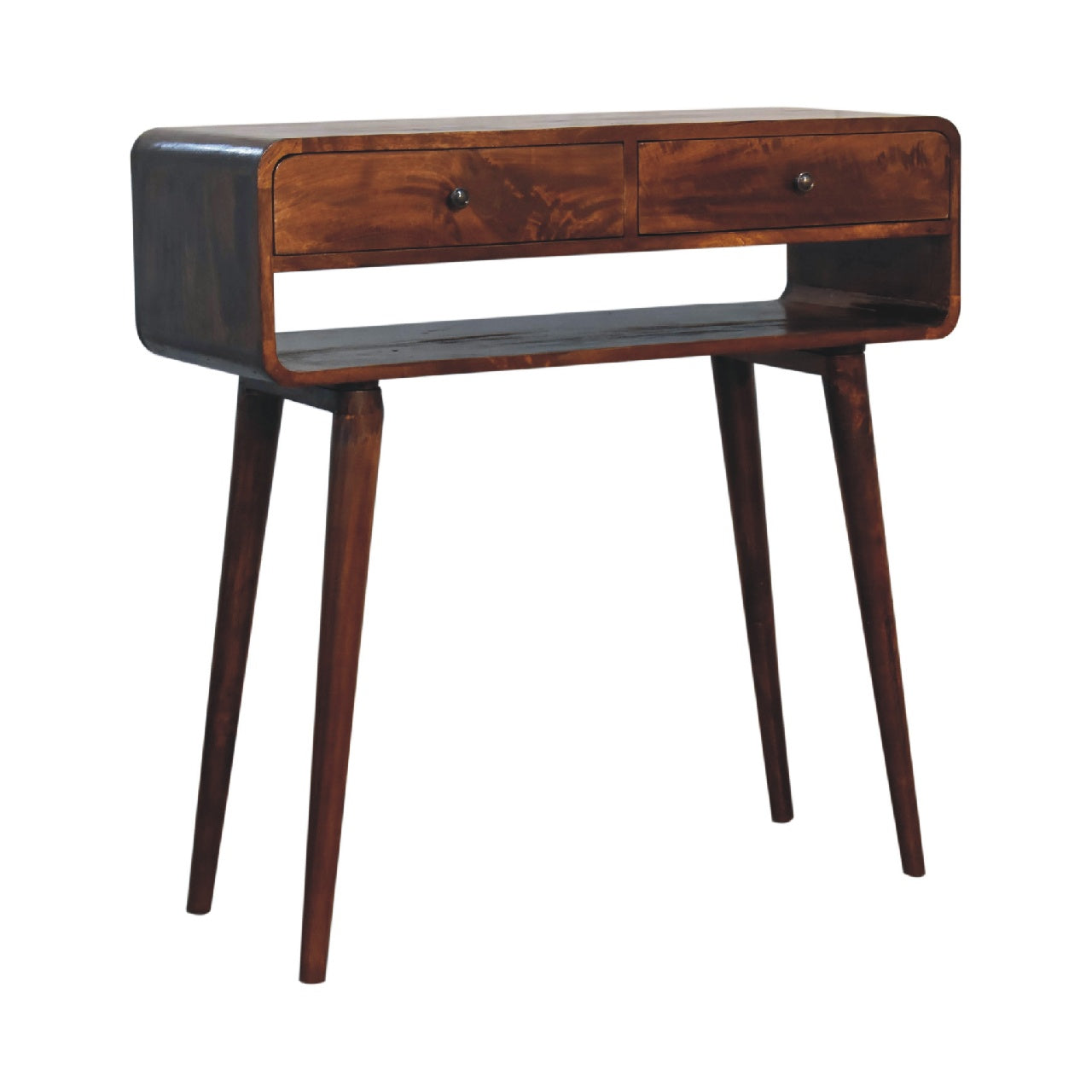 Reims Chestnut Mango Wood Console Table