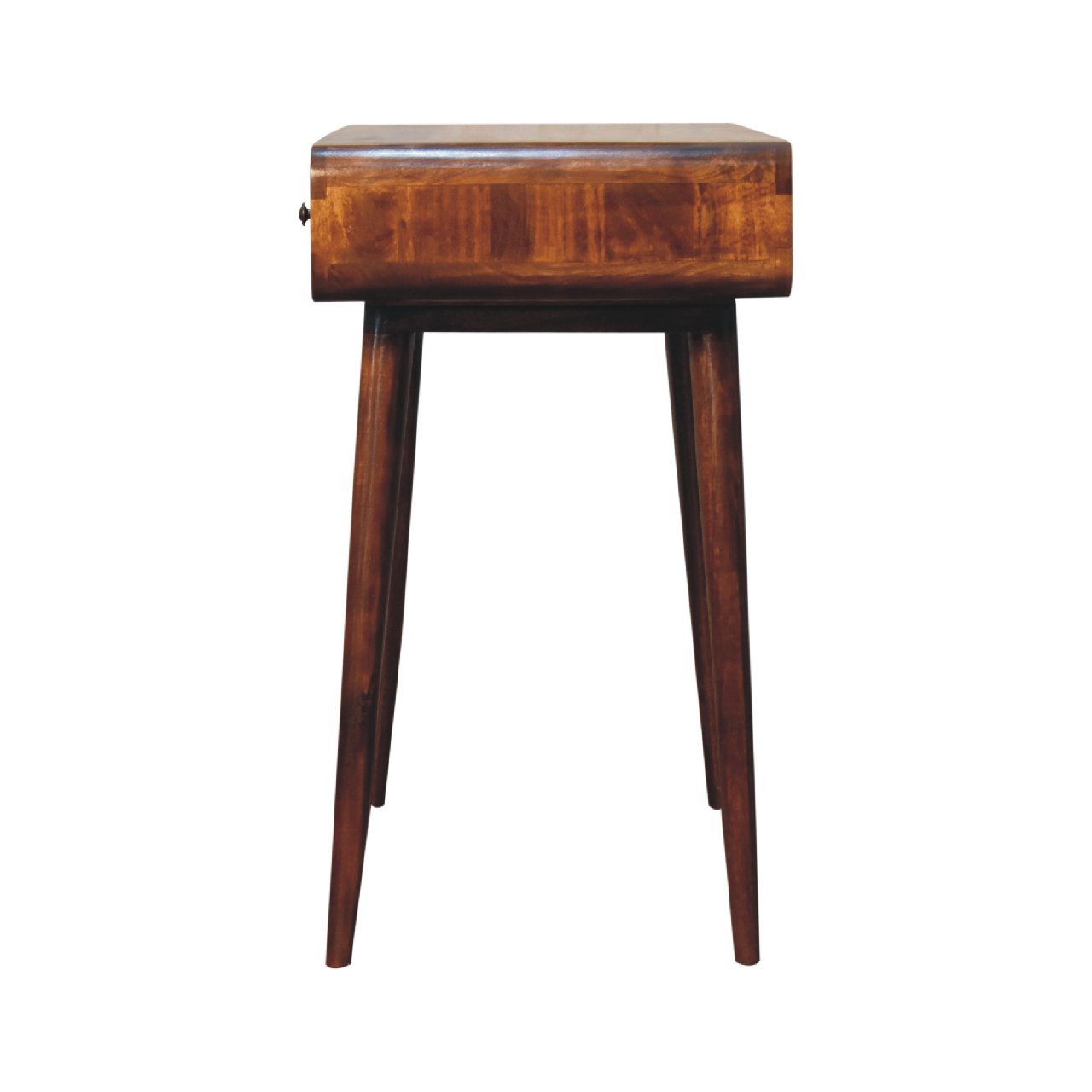 Ostuni Curved Chestnut Writing Desk