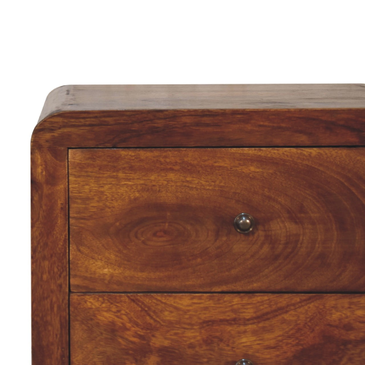 Tropea Mango Wood Tallboy Storage Cabinet