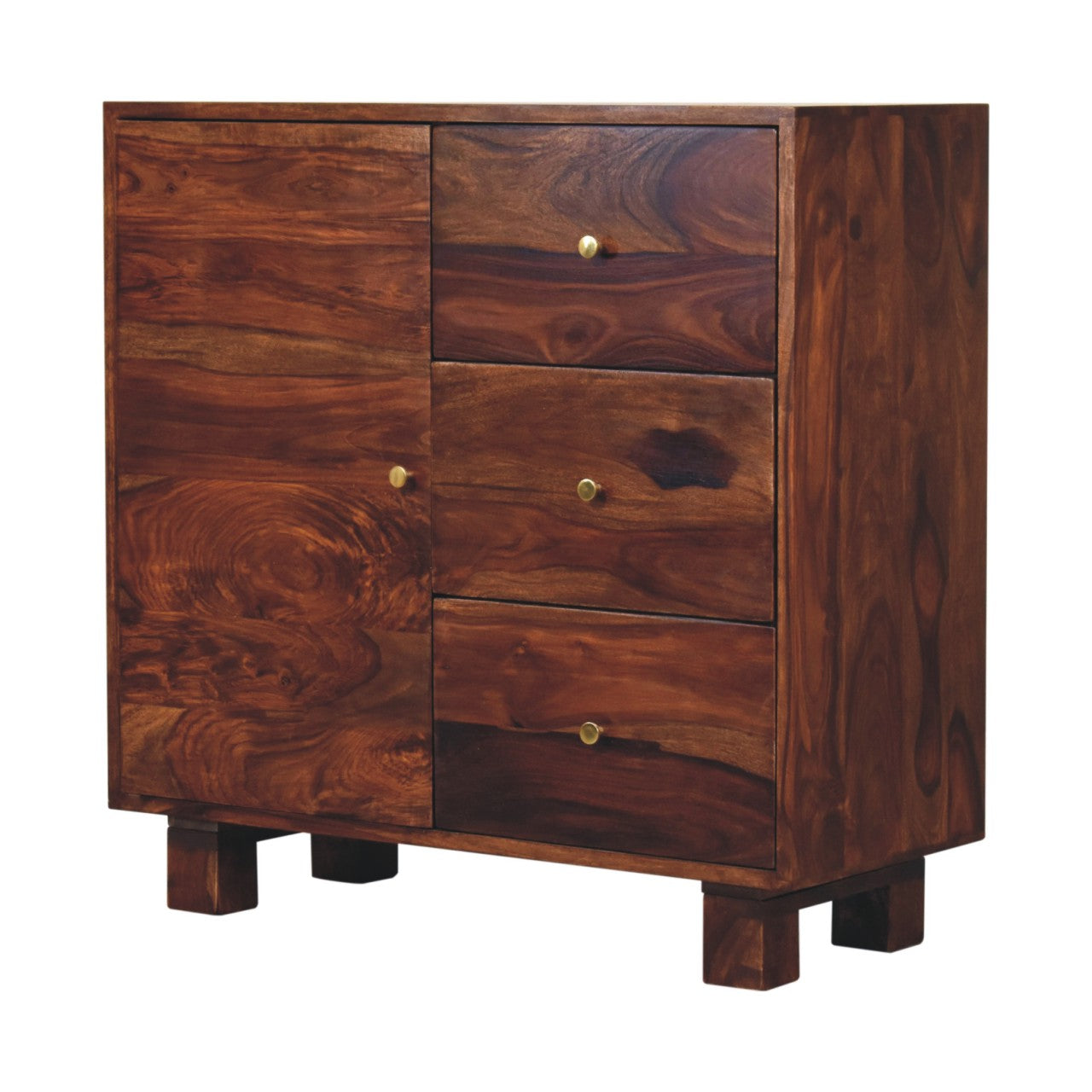 Bologna Small Sheesham Wood Sideboard