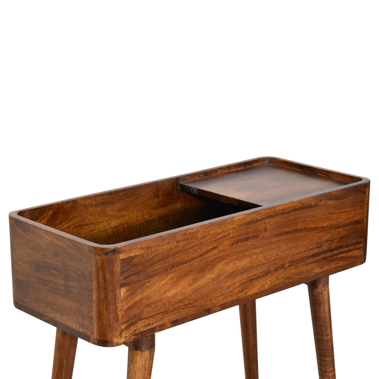 Montepulciano Open Top Chestnut Mango Wood Console