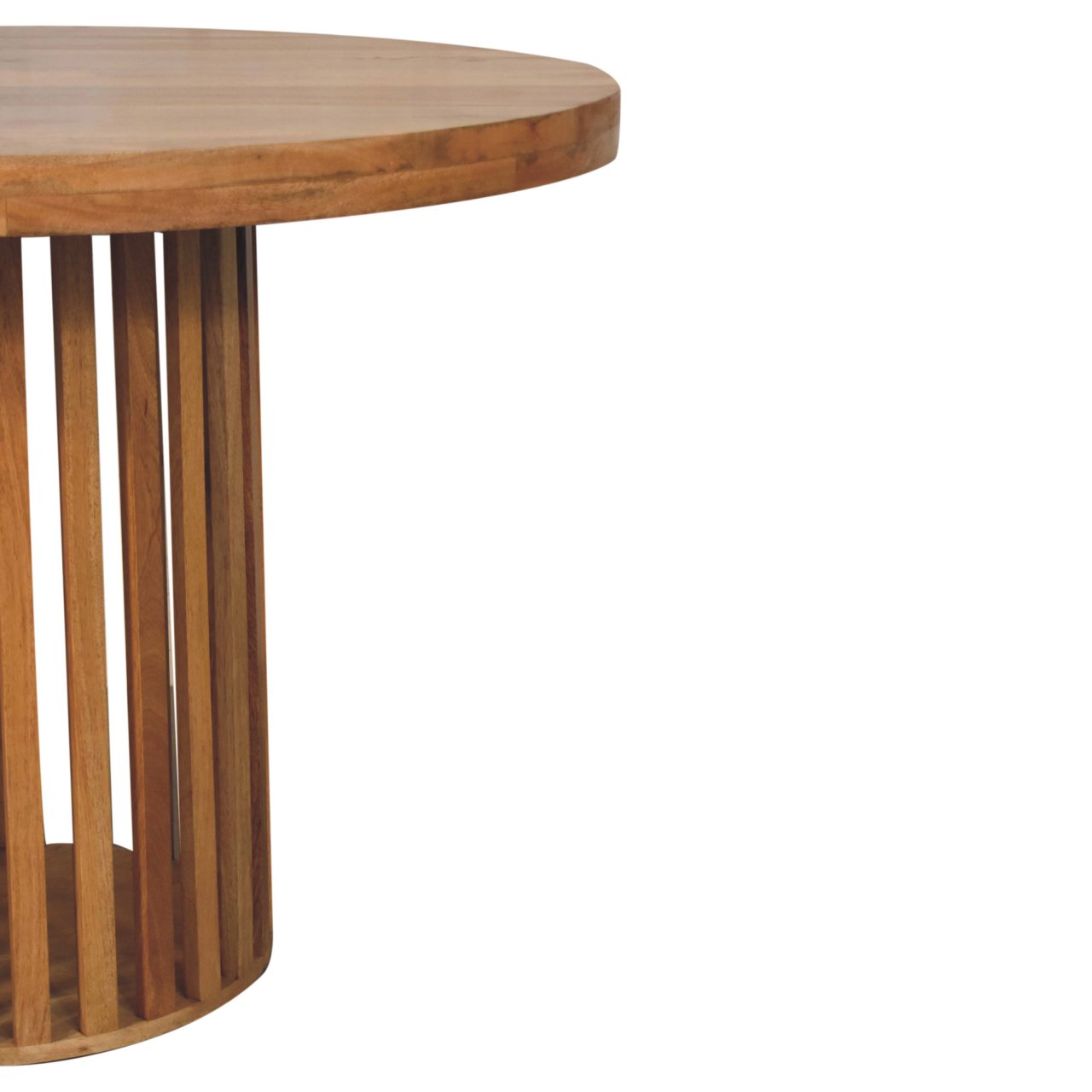 Verona Round Mango Wood Dining Table