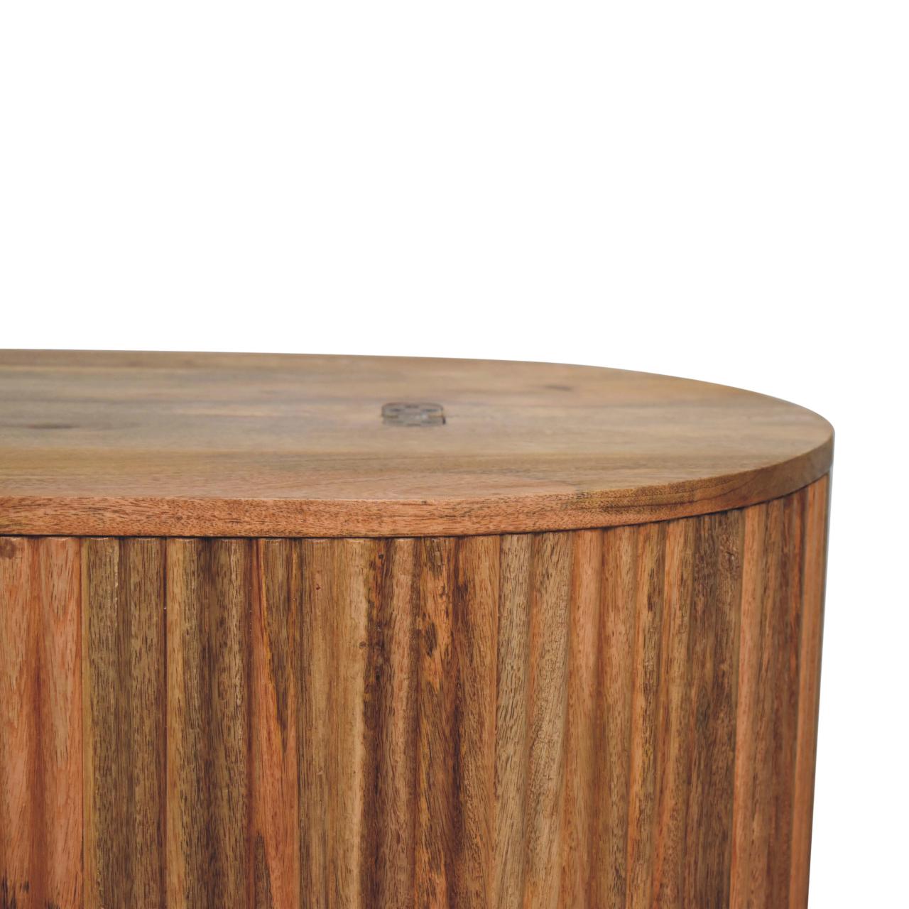 Cernobbio Mango Wood Coffee Table with Storage Lid