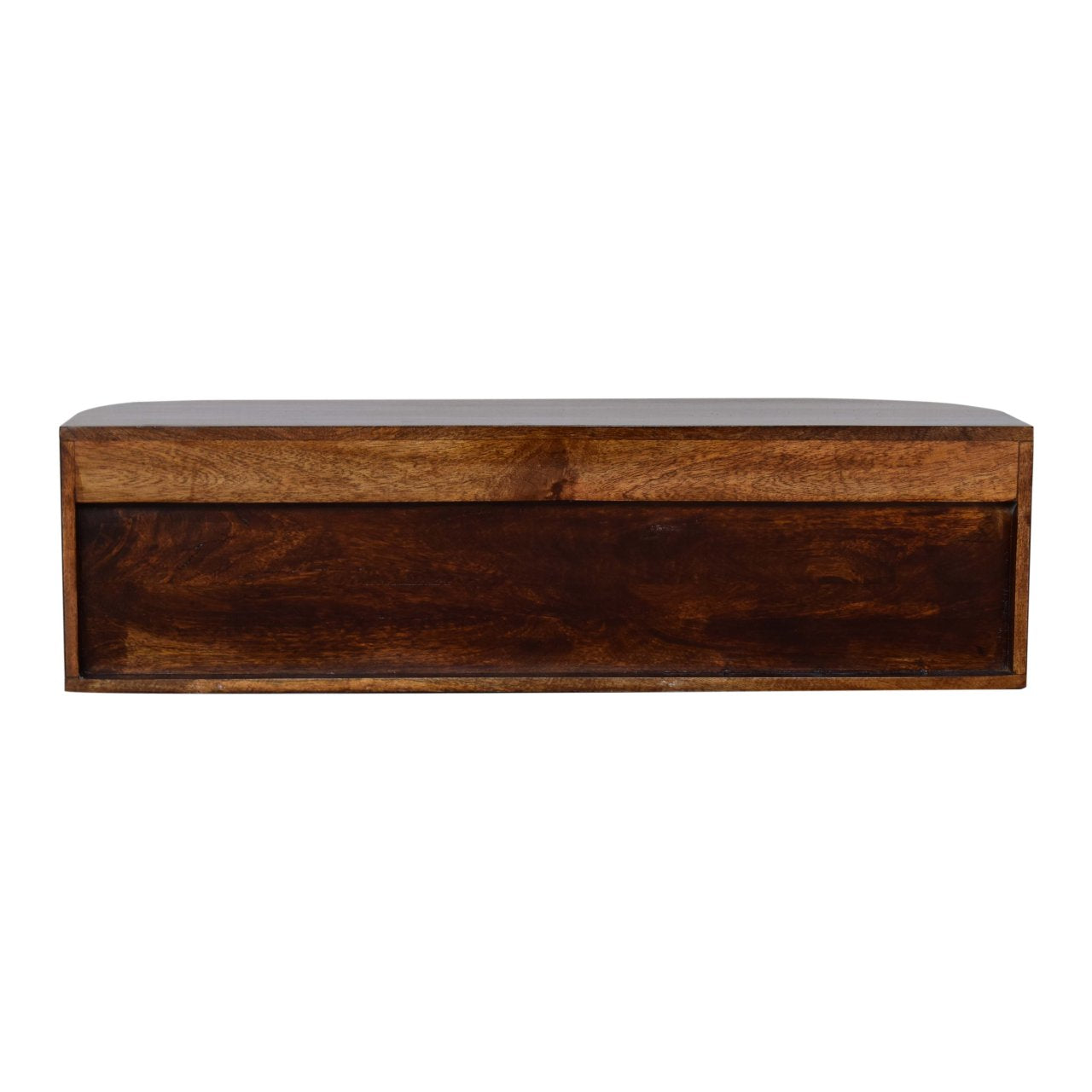 Positano Chestnut Mango Wood Wall Mounted Console Table