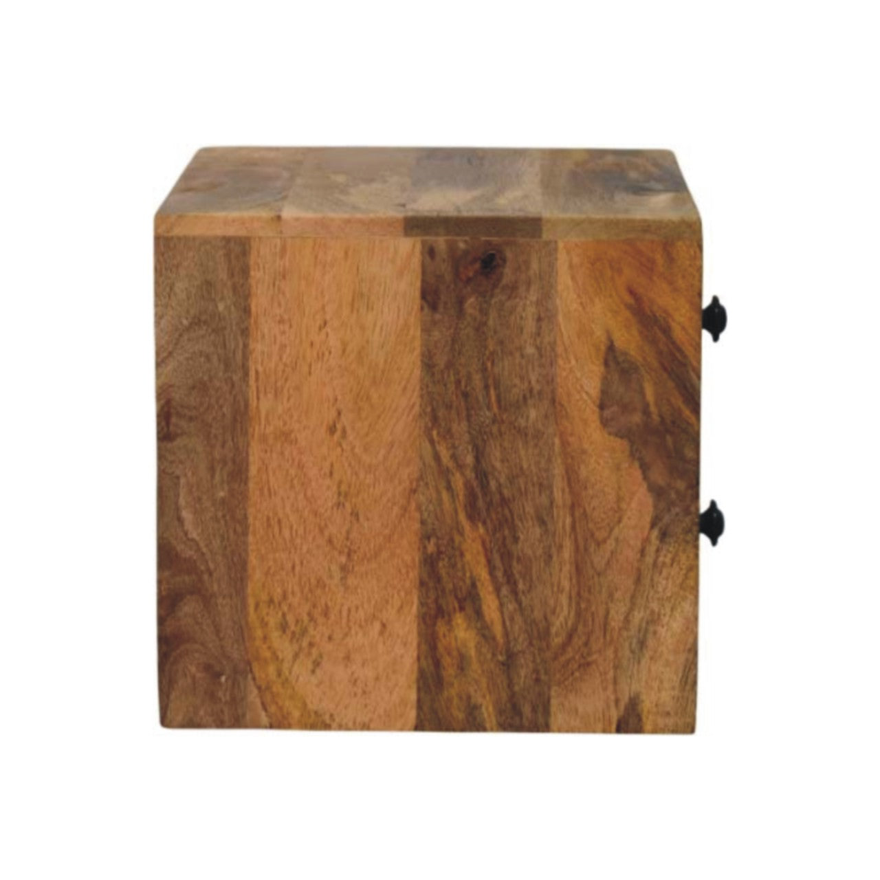 Trieste 2 Drawer Mango Wood Wall Mounted Bedside Table