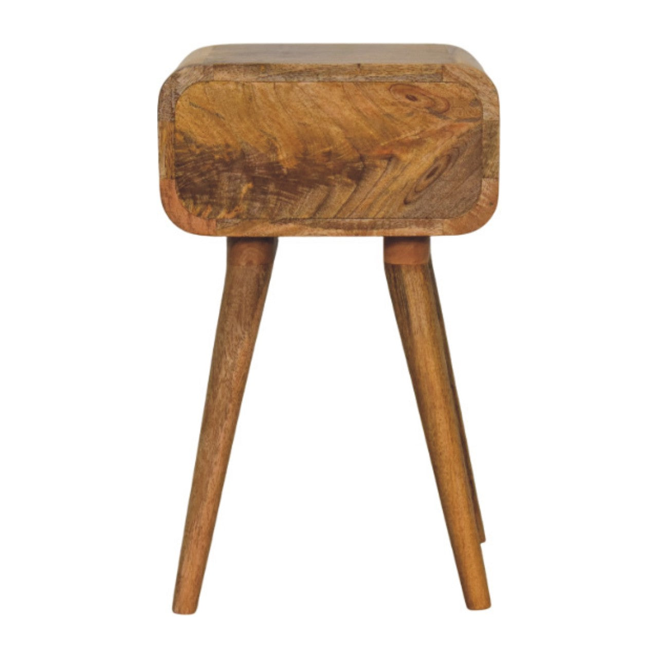 Vicenza Natural Mango Wood Nightstand with Drawer