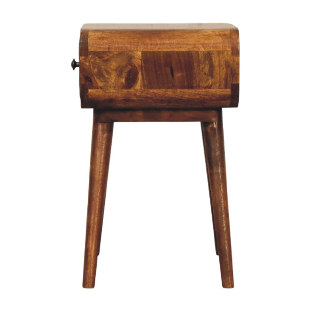 Vicenza Small Solid Wood Bedside Table with Drawer