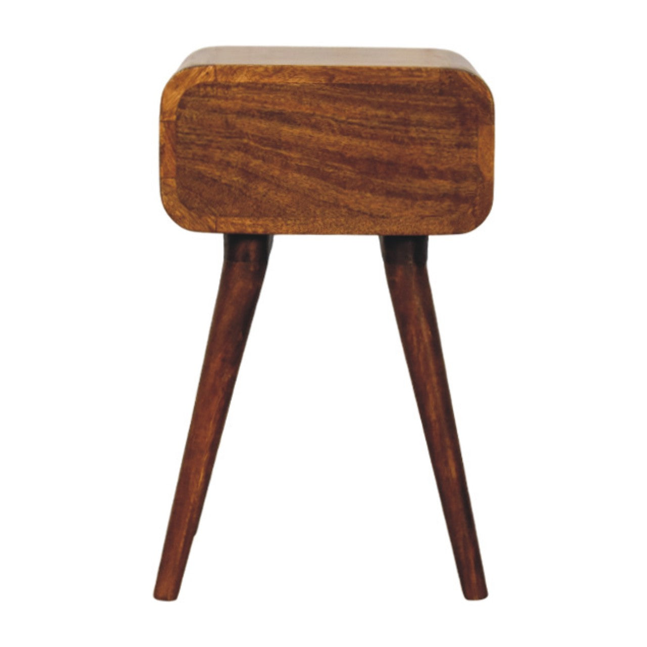 Vicenza Small Solid Wood Bedside Table with Drawer