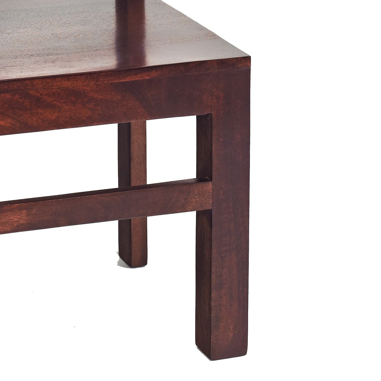 Set of 2 Phuket Dark Mango Wood Slat Back Chairs