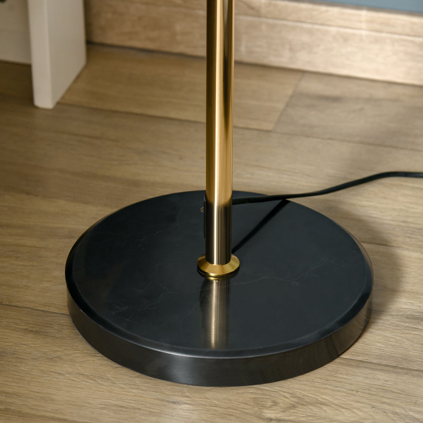 Dodine Metal And Crystal Dandelion Style Floor Lamp With Foot Switch 160 cm