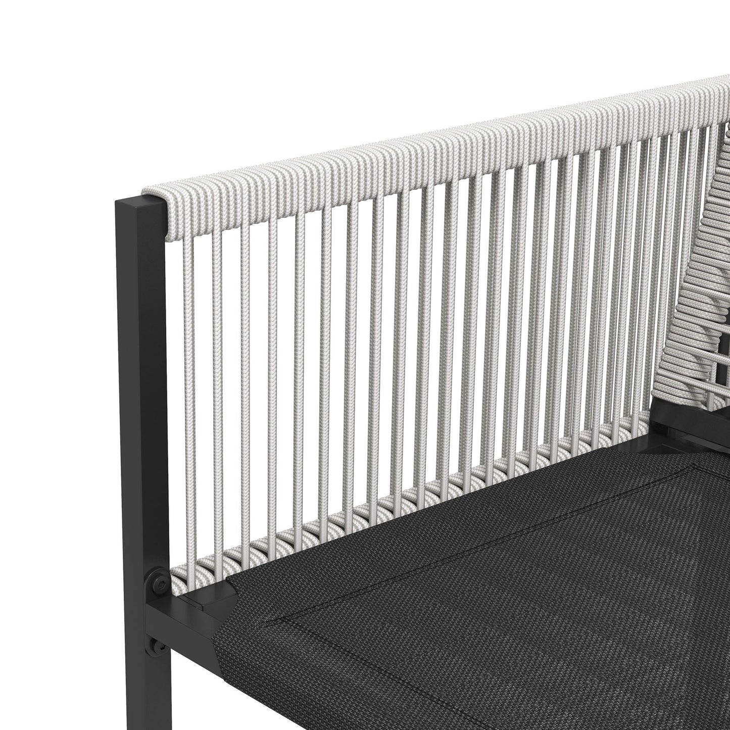 Riha Metal Grey 8 Seater Garden Dining Set Rattan String Design