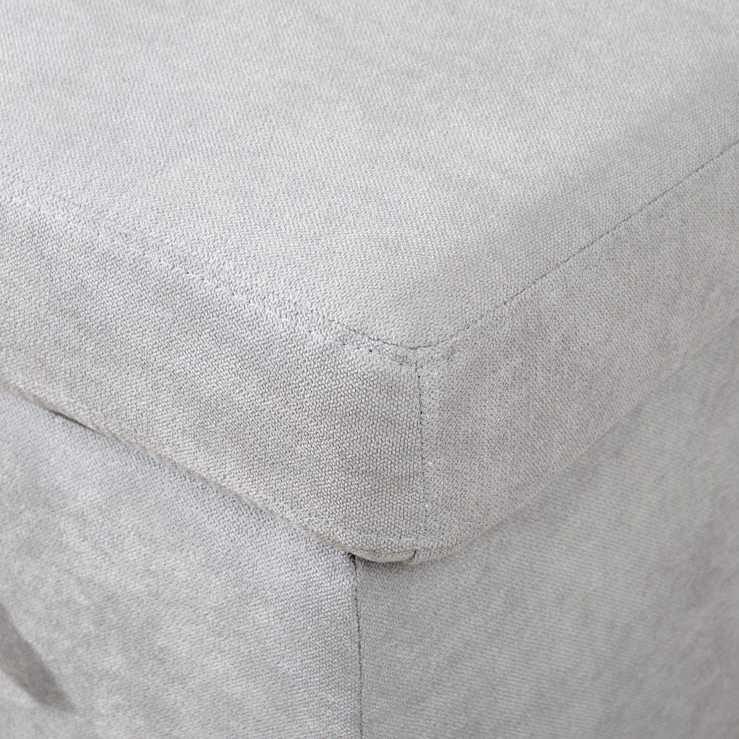 Tafaha Light Grey Pull Out Sofa Bed With Storage and Side Pockets