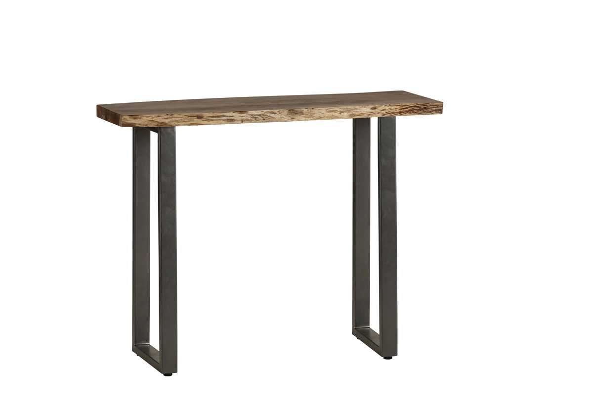 Wellington Acacia Wood Live Edge Modern Console Table
