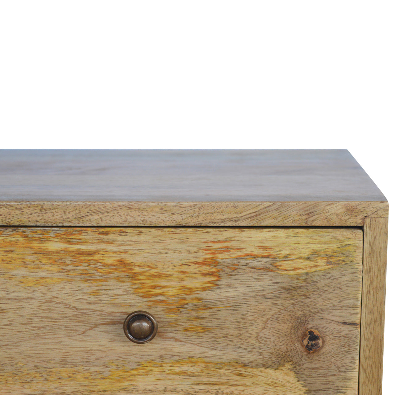 Monticchiello Scandi TV Entertainment Unit 4 Drawers Open Shelves