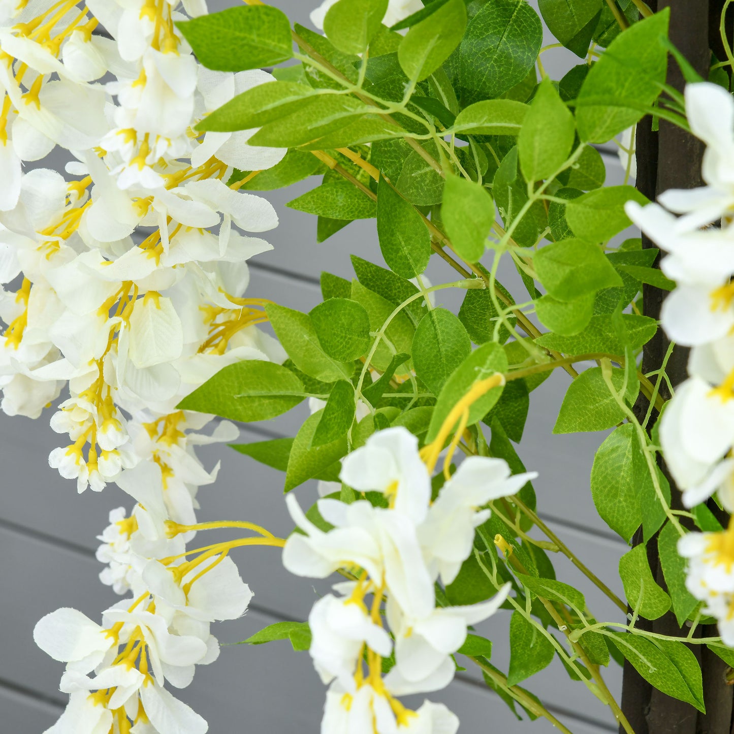 Kalone Artificial White Wisteria Style Tree Supplied In Nursery Pot