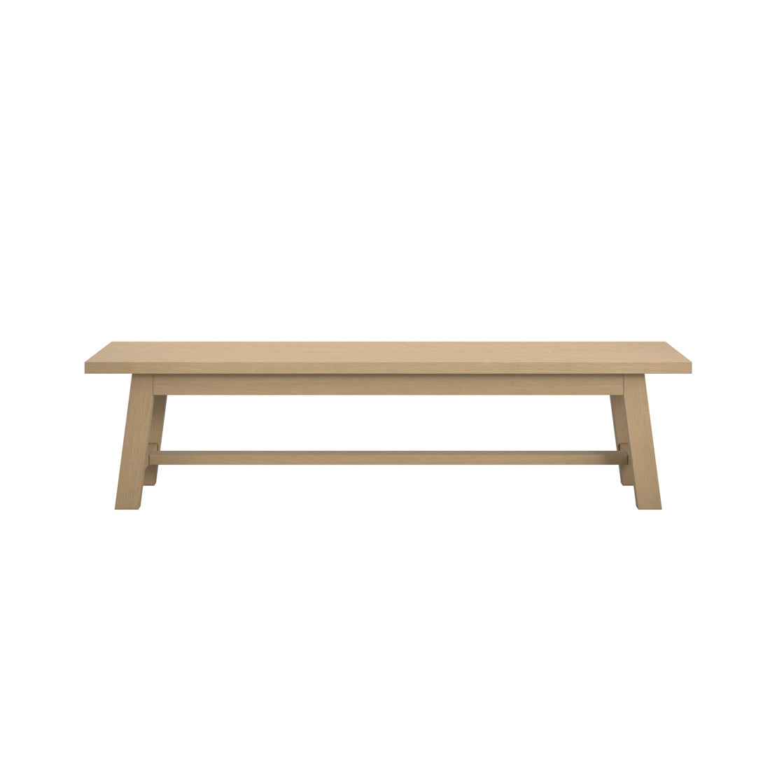 Arklow Latte Wooden Bench