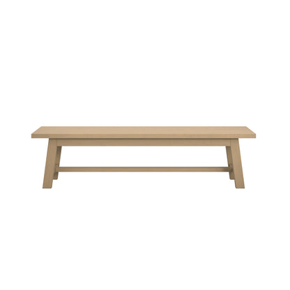 Arklow Latte Wooden Bench