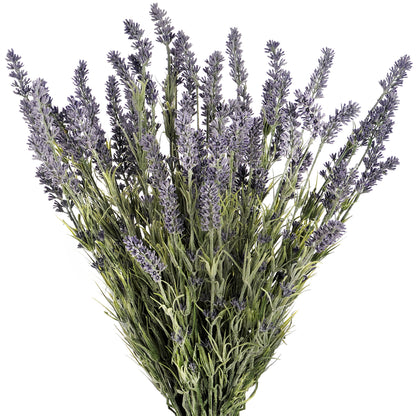 Set of 3 Artificial Flowers Large Lavender Bushes